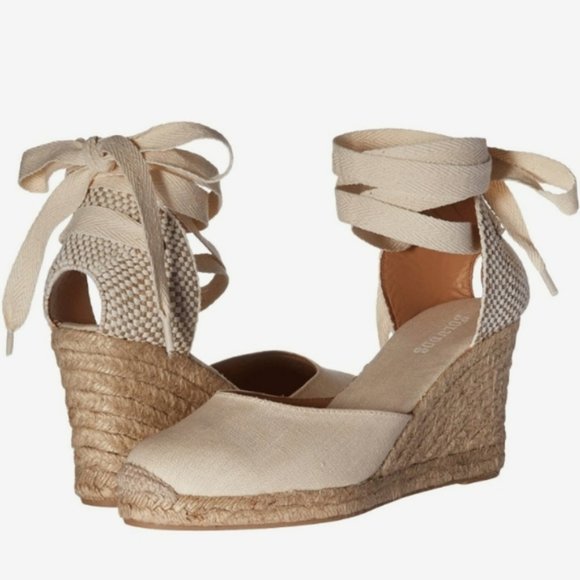 Soludos Shoes - Soludos Classic Tall Wedge Espadrilles Blush -10